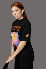 Intuition Owl T-Shirt – Unisex “My Intuition Never Lies” Tee