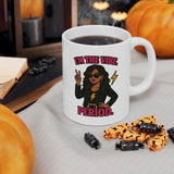 Electric Vibes Ceramic Coffee Mug - Motivational Coffee Cup