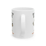 Funny Ceramic Mug - Dad to the Bone