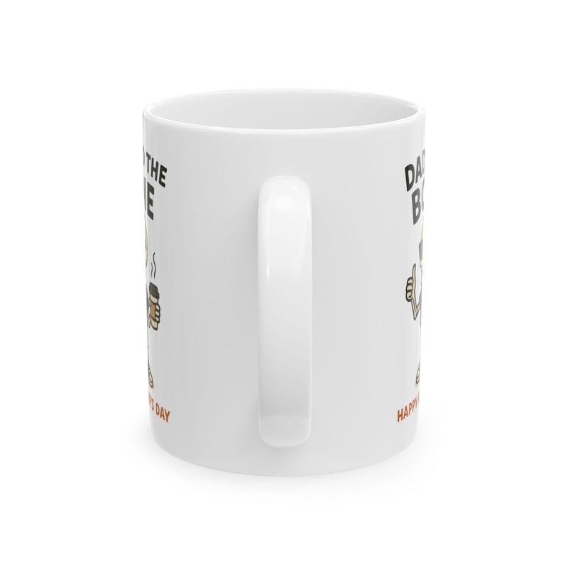 Funny Ceramic Mug - Dad to the Bone