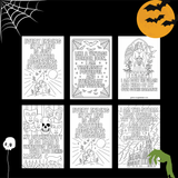 Good Vibes Only: 20 Retro Self-Love Affirmation Coloring Pages - Groovy Digital Download