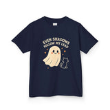 Whimsical Kids Ghost Tee - Halloween Shirt