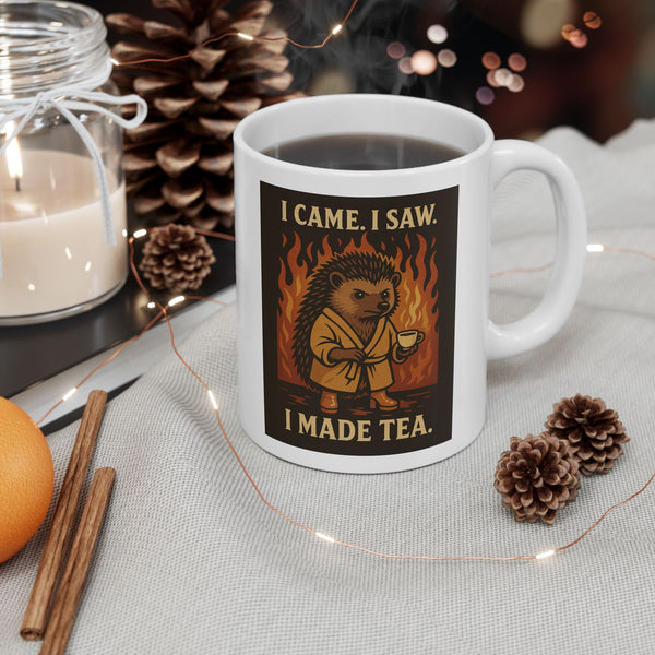Ceramic Coffee Mug, Funny Gift for Tea Lovers