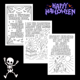 Good Vibes Only: 20 Retro Self-Love Affirmation Coloring Pages - Groovy Digital Download