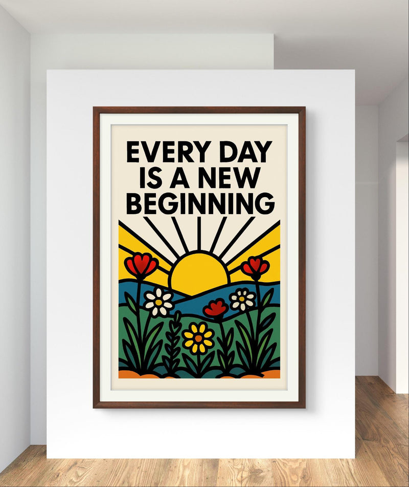 Inspirational Wall Art – Uplifting Digital Print for Office, Gallery Wall, or Gift