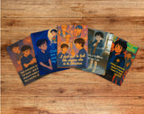 Anime Affirmation Cards for Teen Boys – Confidence, Body Image & Crush Support, Set of 10 Digital Cards