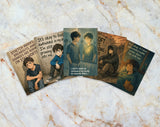 Anime Affirmation Cards for Teen Boys – Set 4 Puberty & Body Changes Printable