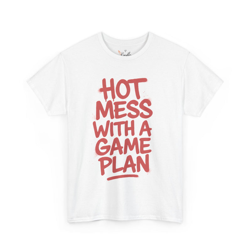 Unisex Graphic Tee – Hot Mess With a Game Plan