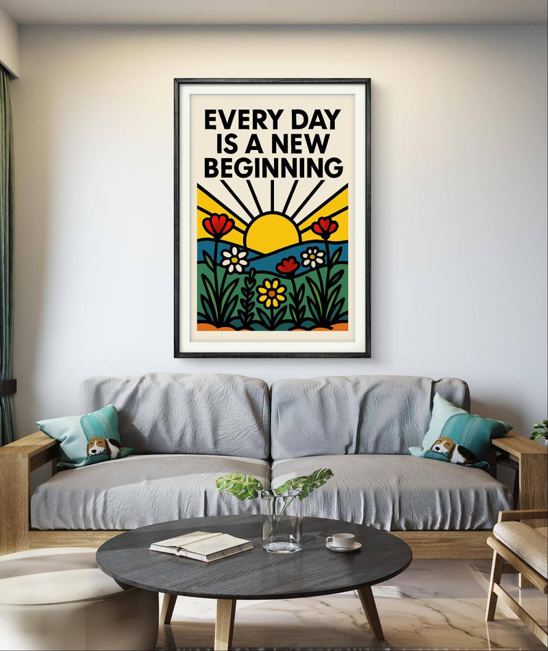 Inspirational Wall Art – Uplifting Digital Print for Office, Gallery Wall, or Gift