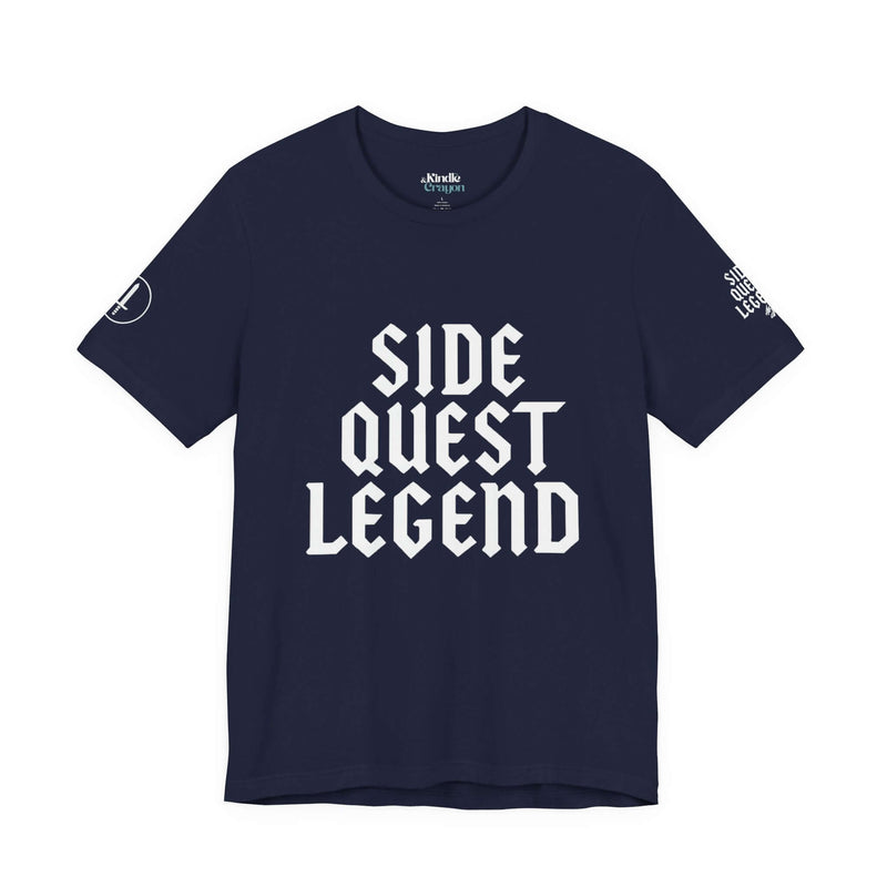 ADHD Legendary Side Quest T-Shirt, Unisex Gamer Tee, Dragon Graphic
