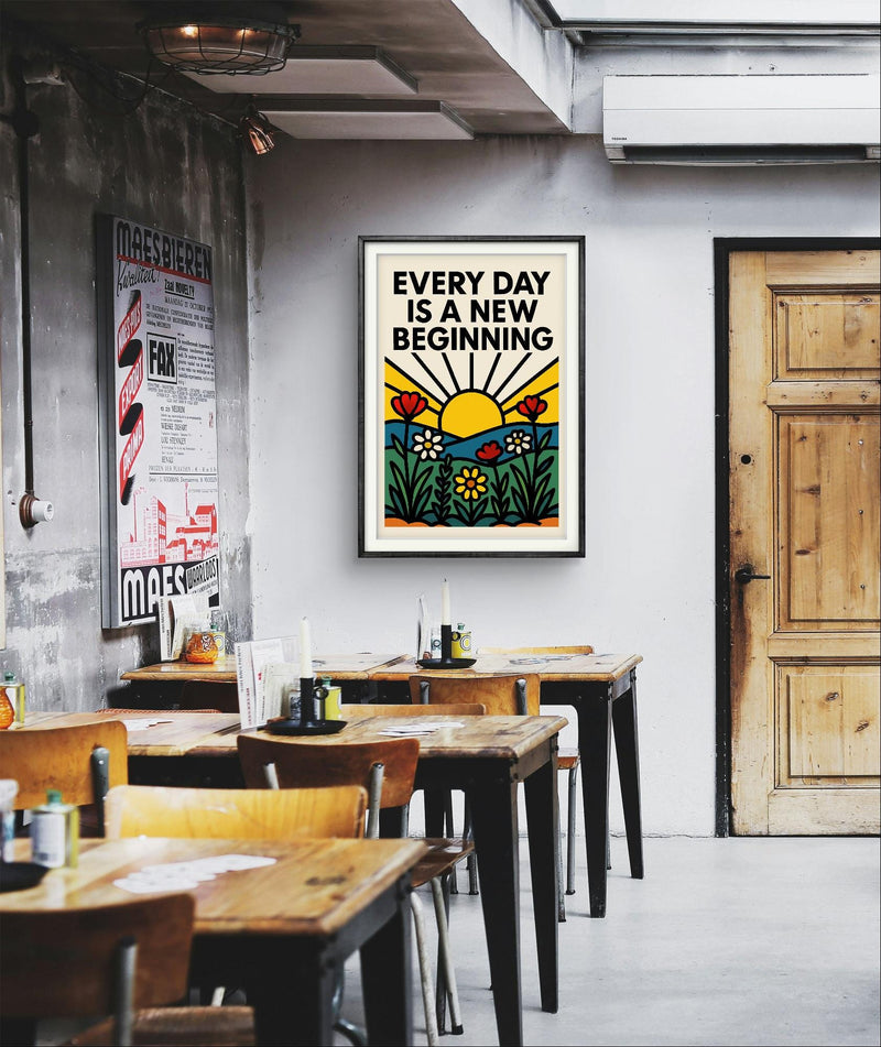 Inspirational Wall Art – Uplifting Digital Print for Office, Gallery Wall, or Gift