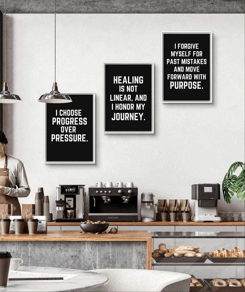 Men’s Inspirational Wall Art – 20 Digital Prints with Inspirational Quotes for Office or Home