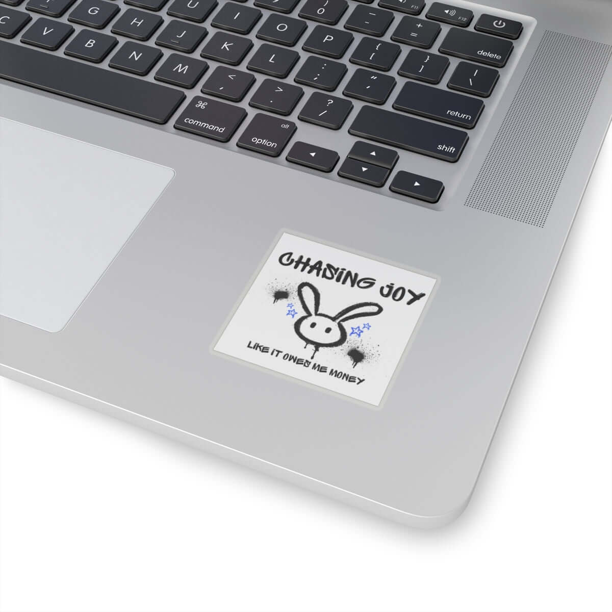 Chasing Joy Kiss-Cut Stickers, Fun Laptop Decals