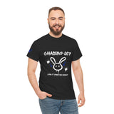 Chasing Joy Like It Owes Me Money T-Shirt – Unisex Street Art