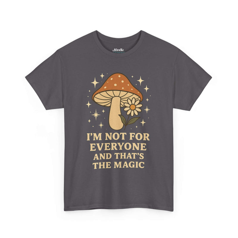 Magic Mushroom Tee, Funny T-Shirt for Nature Lovers, Unisex Cotton Shirt, Gift for Friends, Quirky Casual Wear