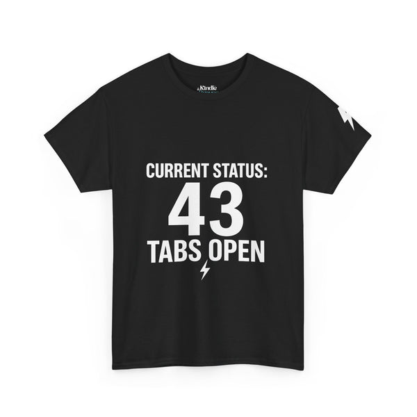 ADHD T-shirt - Fun Unisex Heavy Cotton Tee, Perfect for Gift, Tech Lover Shirt