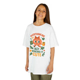 Cute Overthinking Kids Tee, Fun Graphic Tee for Children