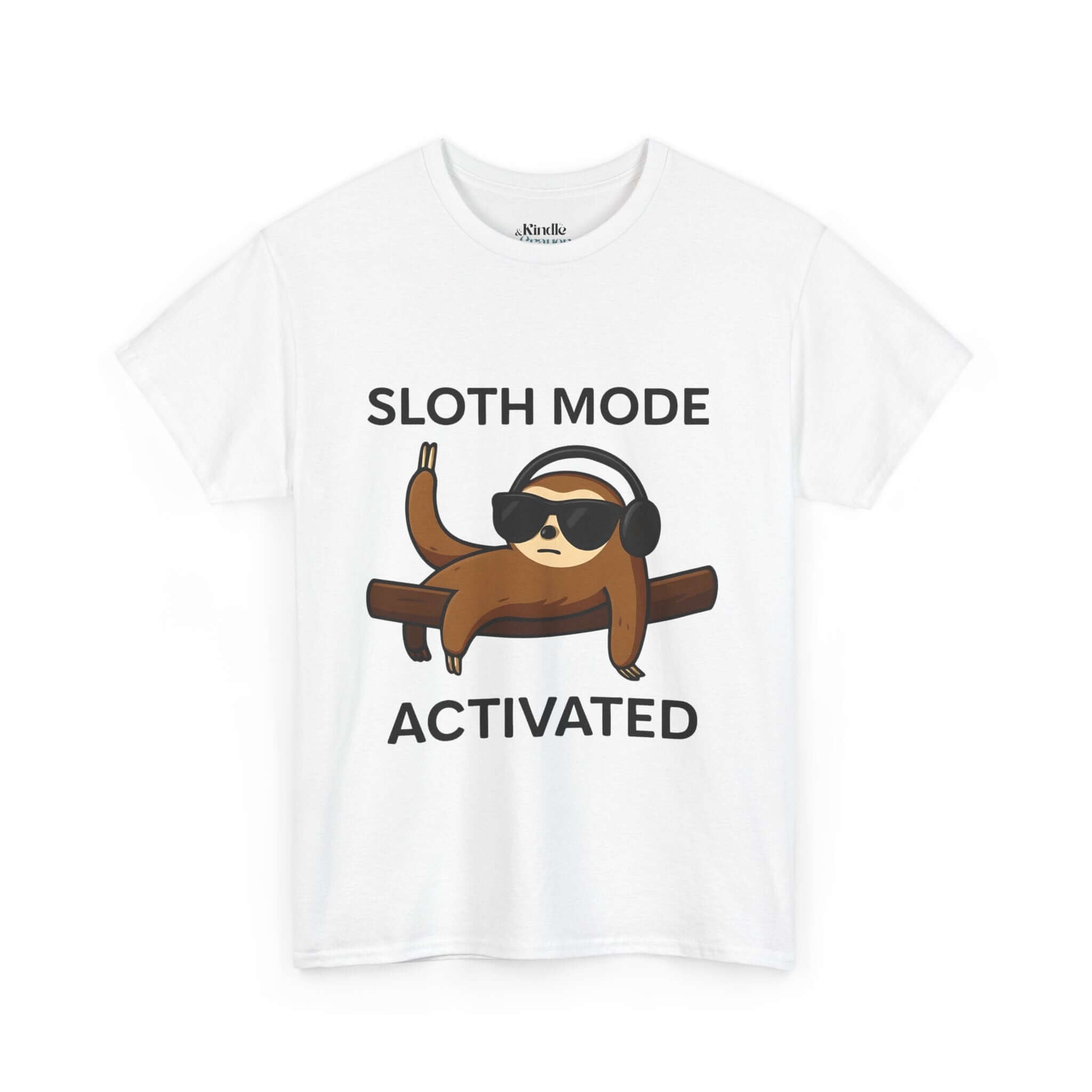 Unisex Sloth Mode Activated T-Shirt – Funny Lazy Vibes Tee