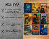 Anime Affirmation Cards for Teen Boys – Confidence, Body Image & Crush Support, Set of 10 Digital Cards