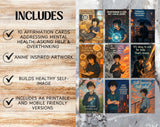 Anime Affirmation Cards for Teen Boys – Printable Mental Health & Confidence Booster