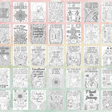 100 Self-Love & Affirmation Coloring Pages – Instant Download for Anxiety Relief