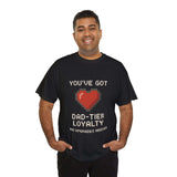 Dad-Tier Loyalty Tee, Unisex Cotton Graphic T-Shirt, Gamer Shirt