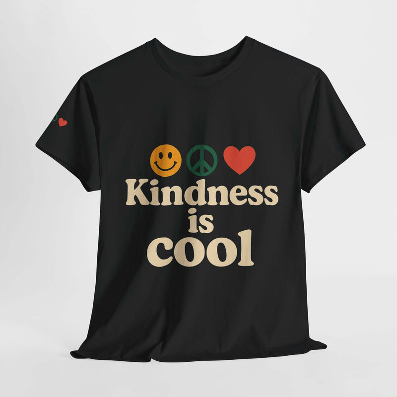 Unisex T-Shirt, Kindness is Cool Graphic Tee, Positive Vibe Apparel, Gift for Friends, Casual Wear, Summer Outfit