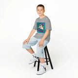 Kids Halloween Tee - Ghost Shirt, Too Cool for Ghouls