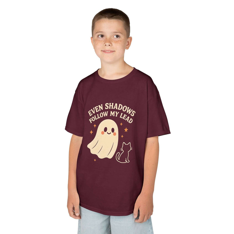 Whimsical Kids Ghost Tee - Halloween Shirt
