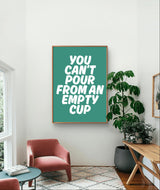 Mental Health Inspirational Wall Art – Positive Self-Care Affirmation Digital Wall Art