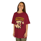 Kids Halloween Tee, Cute Dog Graphic