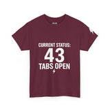 ADHD T-shirt - Fun Unisex Heavy Cotton Tee, Perfect for Gift, Tech Lover Shirt