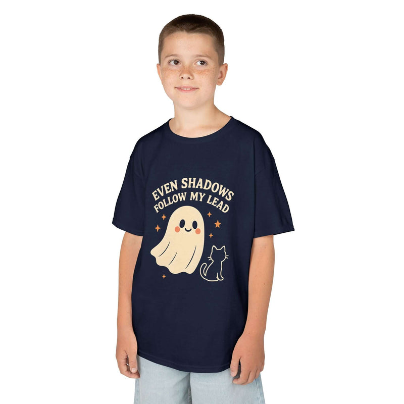 Whimsical Kids Ghost Tee - Halloween Shirt