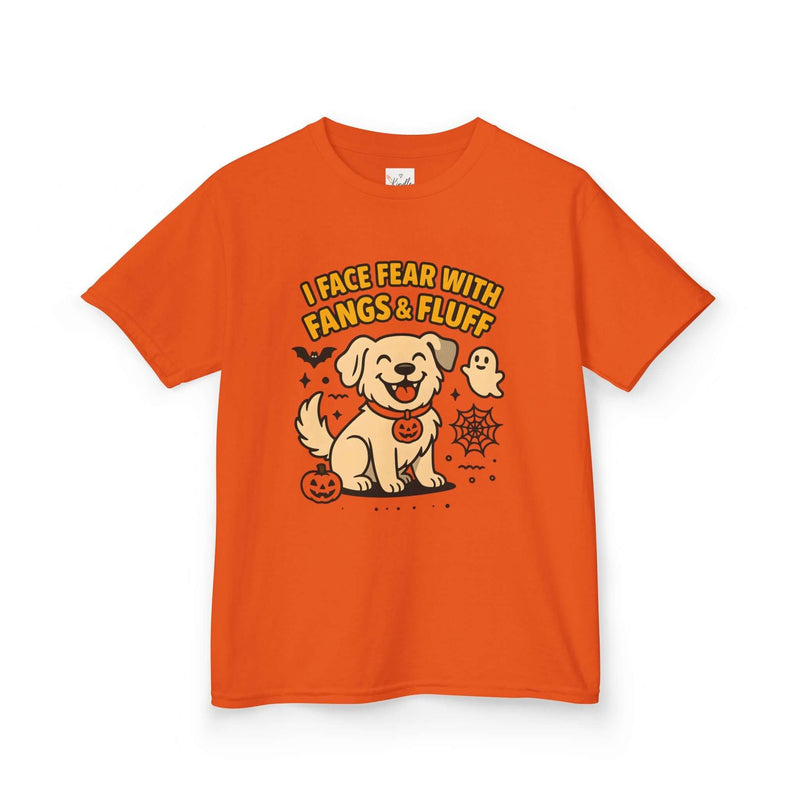 Kids Halloween Tee, Cute Dog Graphic