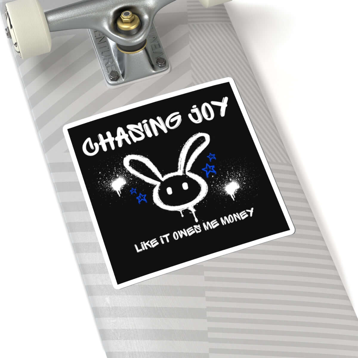 Chasing Joy Kiss-Cut Stickers - Fun Decor for Laptops