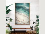 Ocean Wave Digital Wall Art – Minimalist Coastal Print for Beach Decor