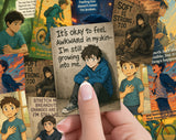 Anime Affirmation Cards for Teen Boys – Set 4 Puberty & Body Changes Printable