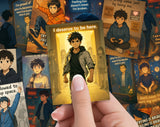 Anime Affirmation Cards for Teen Boys – Confidence & Self-Esteem