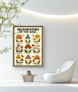 Mushrooms of the Soul - Mental Health Wall Art Print (Digital Download)