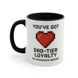 Colorful Gamer Fathers Day Mugs