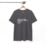 Unisex Graphic Tee - Pet Parent Gift, Casual Wear, Comfortable Cotton T-Shirt