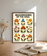 Mushrooms of the Soul - Mental Health Wall Art Print (Digital Download)