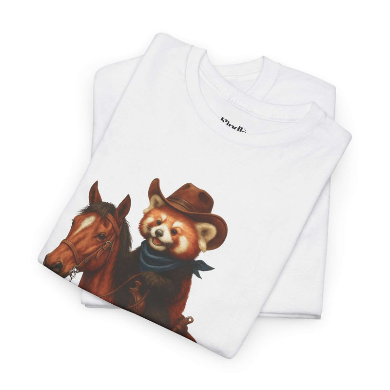 Cowboy Hat Red Panda Unisex Tee, Everyday is a New Ride Shirt, I Choose Joy T-Shirt