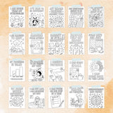 ADHD Affirmation Coloring Pages – 30 Printables for Focus & Emotional Wellness