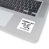 Chasing Joy Kiss-Cut Stickers, Fun Laptop Decals