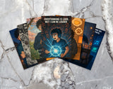 Anime Affirmation Cards for Teen Boys – Printable Mental Health & Confidence Booster