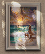 Cowgirl Coastal Beach Digital Wall Art – Western Rustic Boho