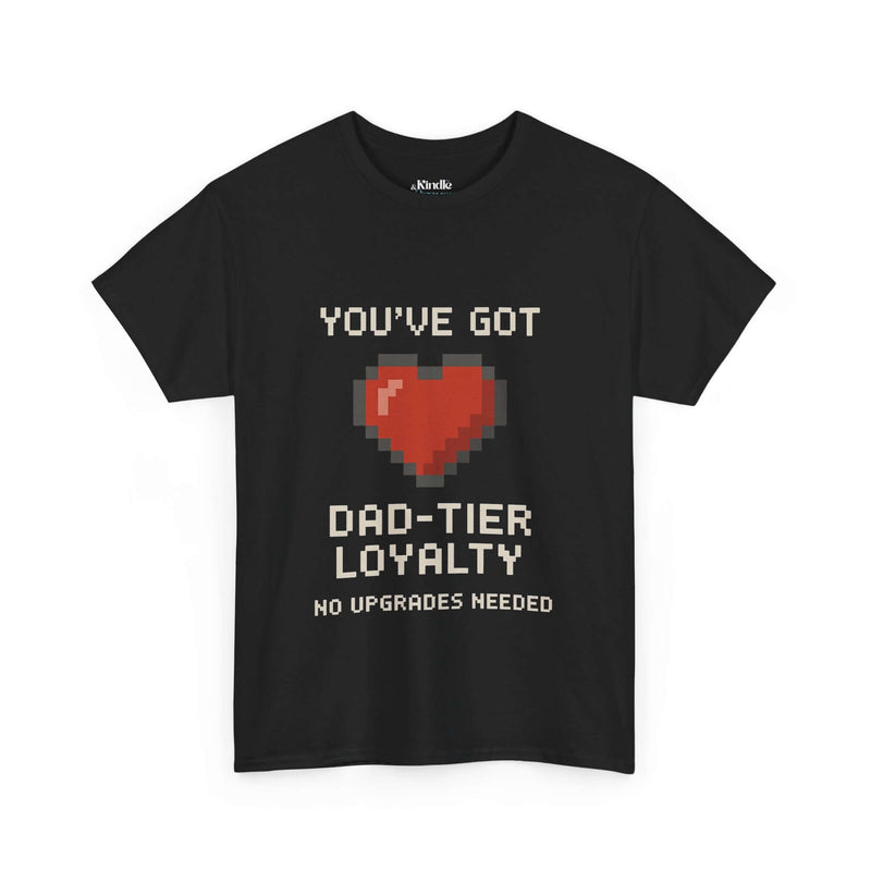 Dad-Tier Loyalty Tee, Unisex Cotton Graphic T-Shirt, Gamer Shirt