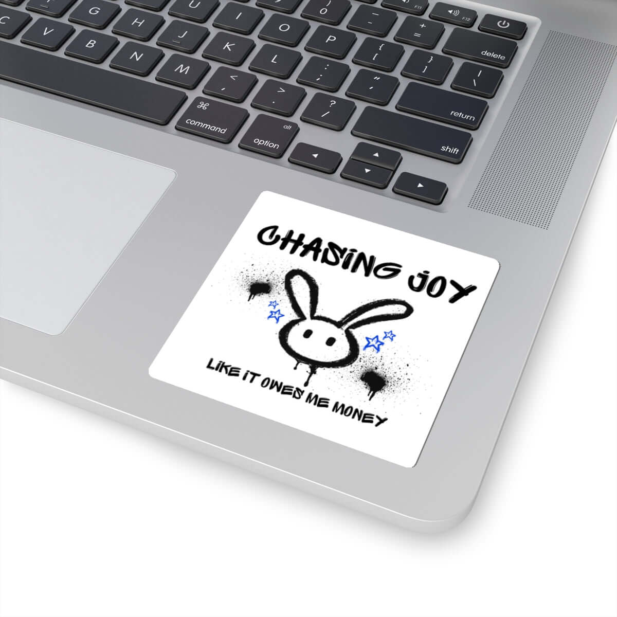 Chasing Joy Kiss-Cut Stickers, Fun Laptop Decals