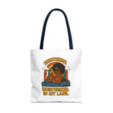Chic Motivational Tote Bag - Unbothered, Moisturized, In My Lane